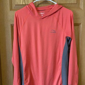 Women's Tropicwear Long Sleeve Hoodie, Salmon